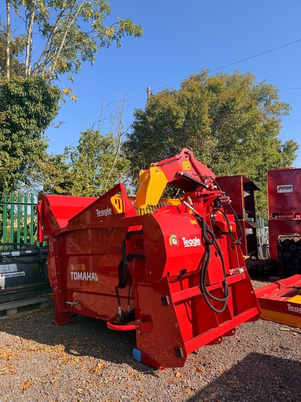 Teagle 6200H Hydrive Telehandler mounted Strawchopper