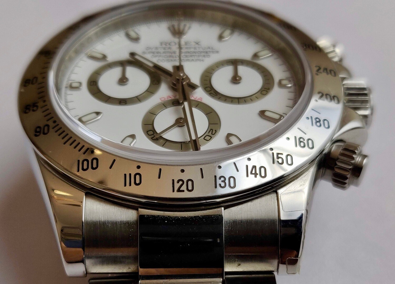 ROLEX DAYTONA 116520 - WHITE DIAL