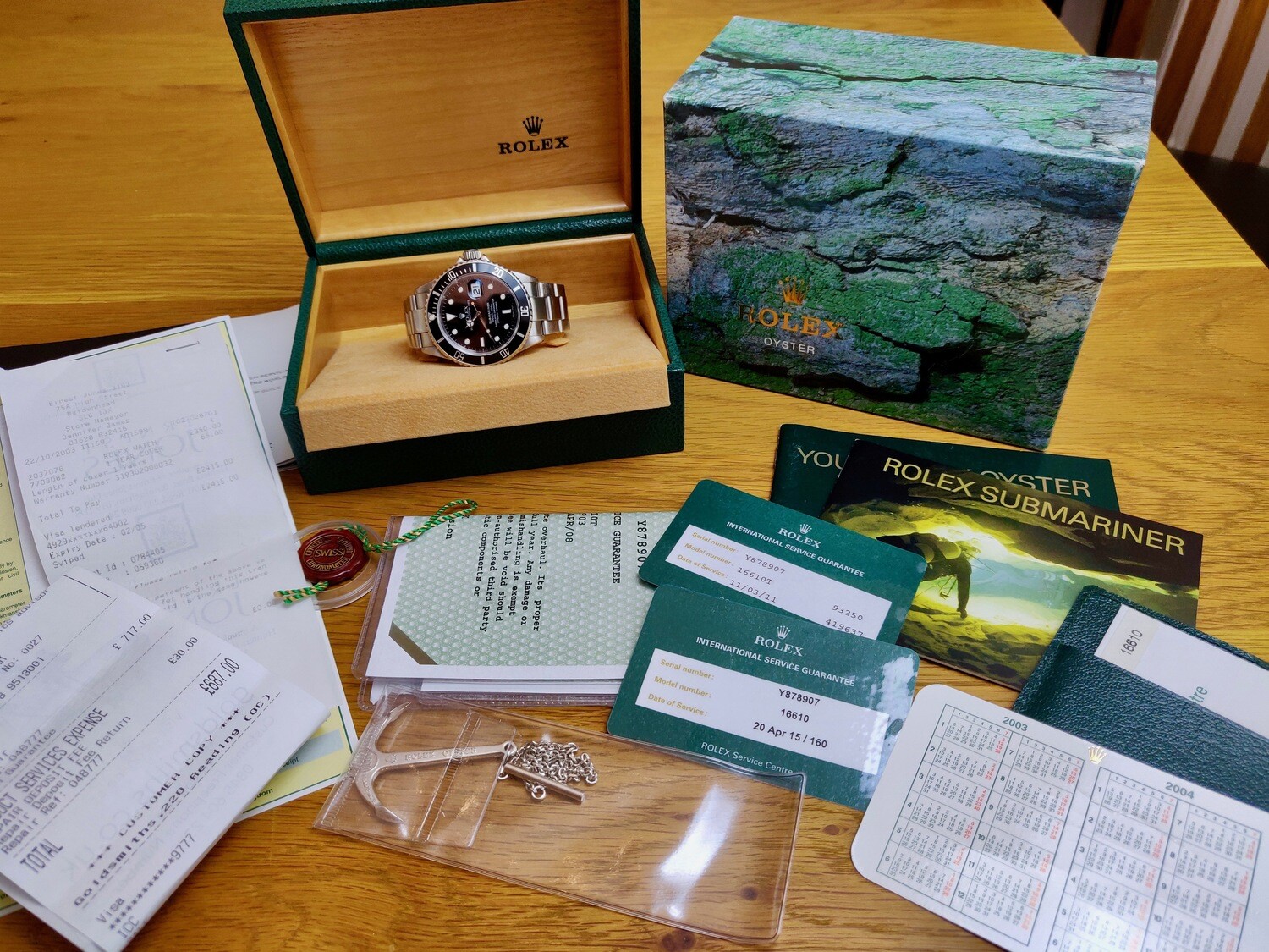 2003 Rolex Submariner 16610T