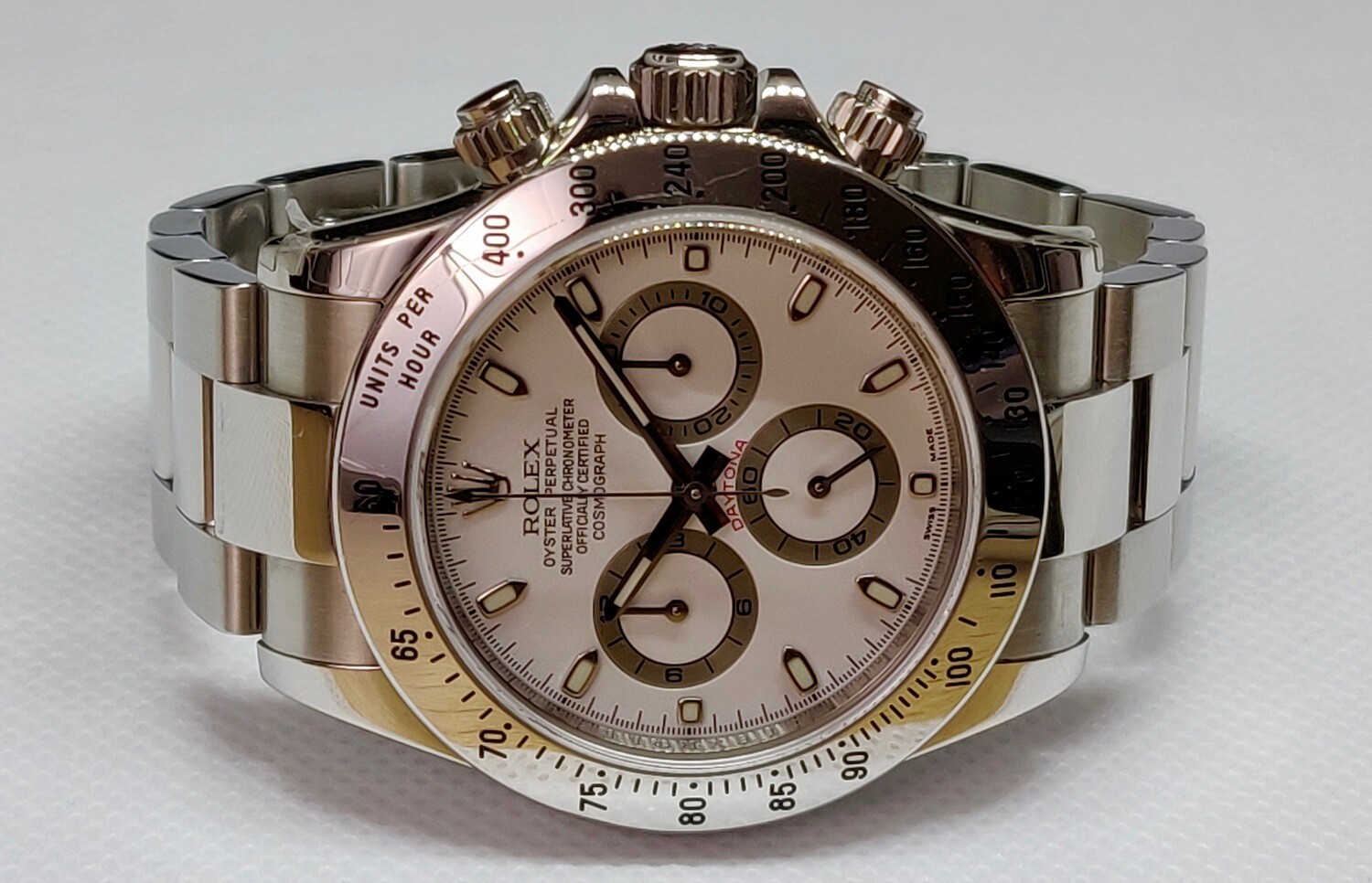 ROLEX DAYTONA 116520 - WHITE DIAL