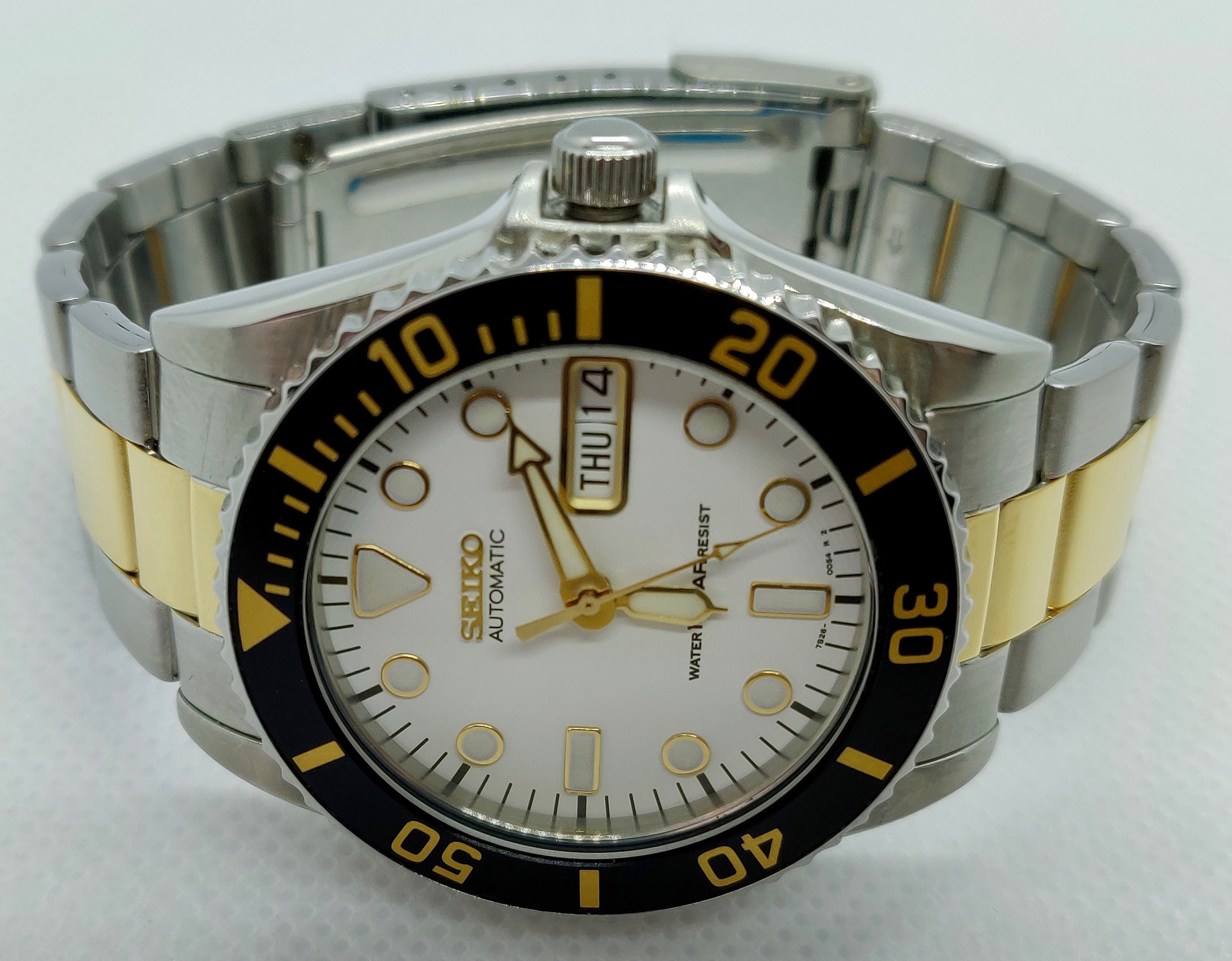 Rare Seiko SKX027K2 7s26 0050 Mid Size Diver