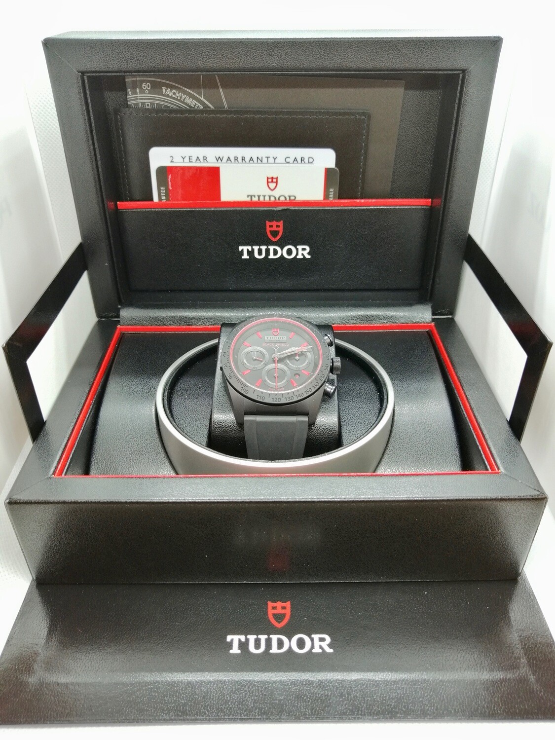 TUDOR FASTRIDER BLACK SHIELD