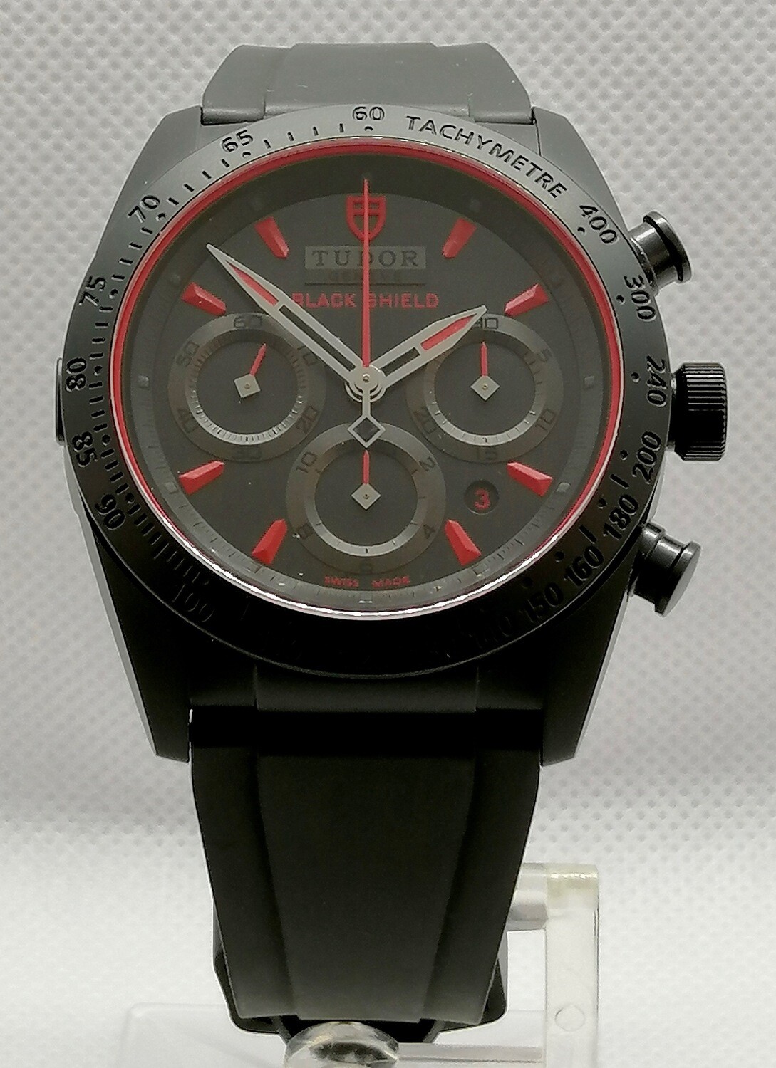 TUDOR FASTRIDER BLACK SHIELD