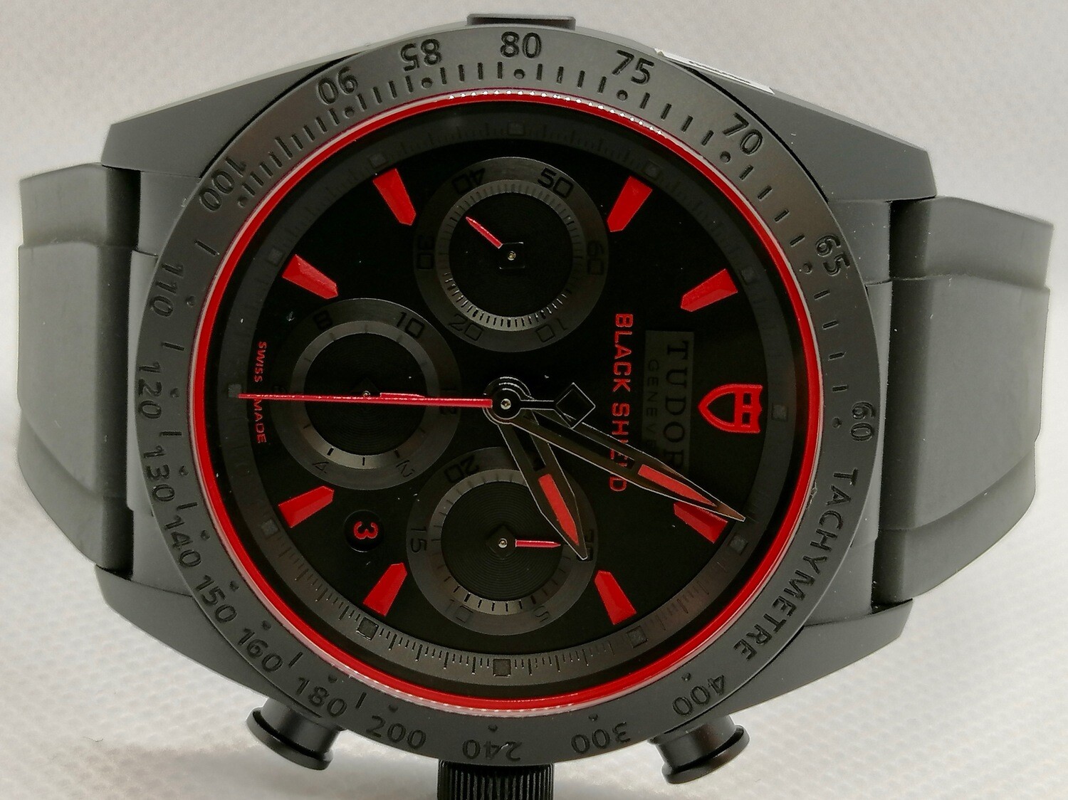 TUDOR FASTRIDER BLACK SHIELD