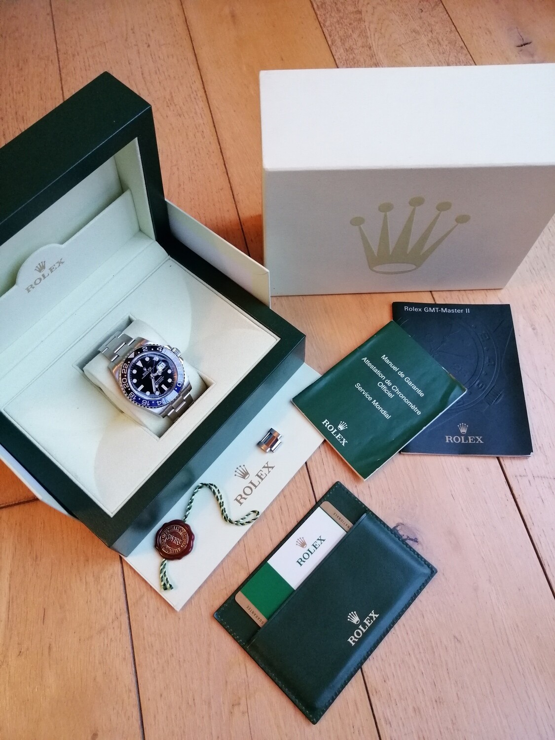 Rolex GMT Master II 116710BLNR