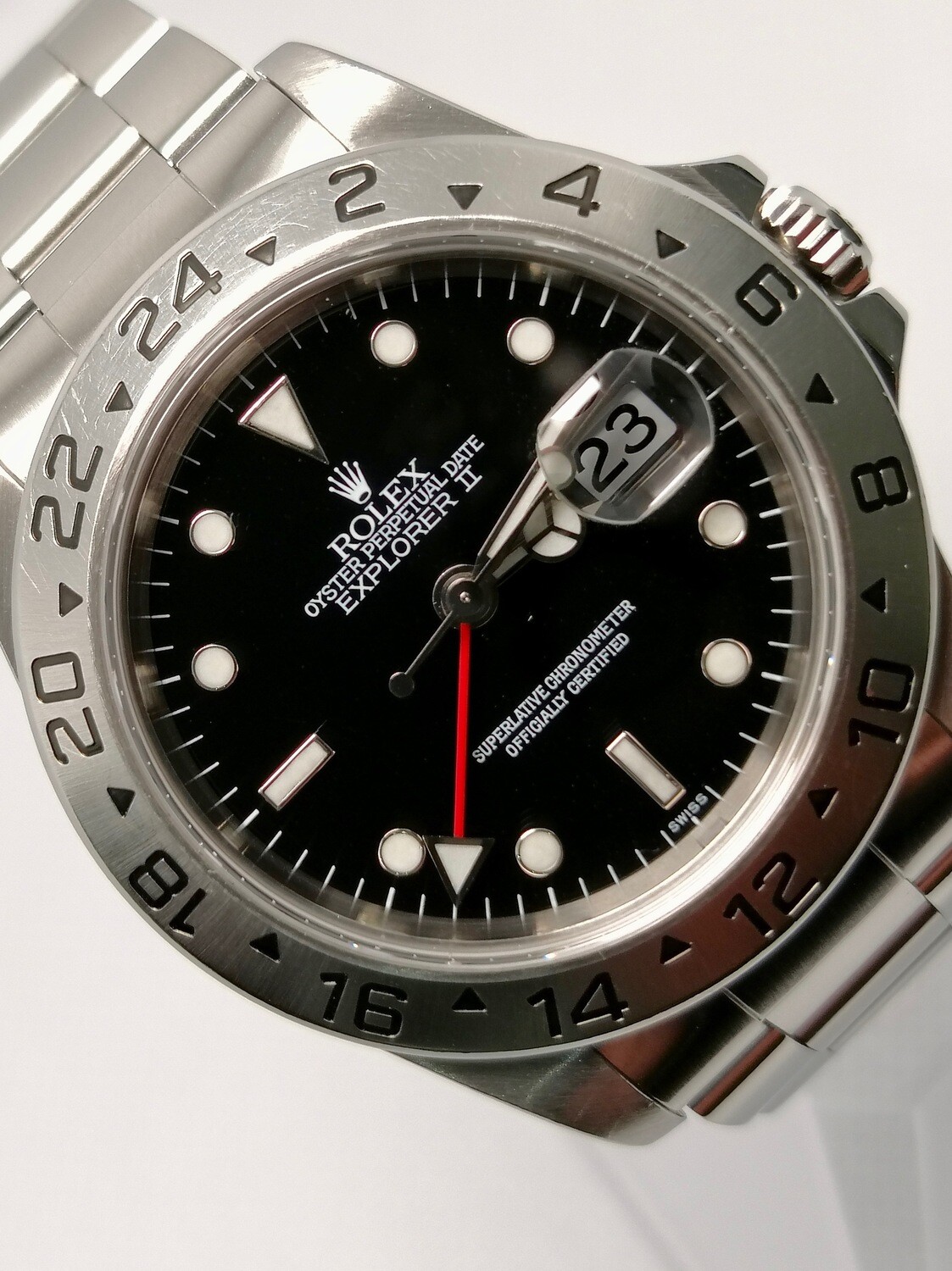 ROLEX EXPLORER 2 &#39;SWISS&#39; ONLY BLACK DIAL REF 16570