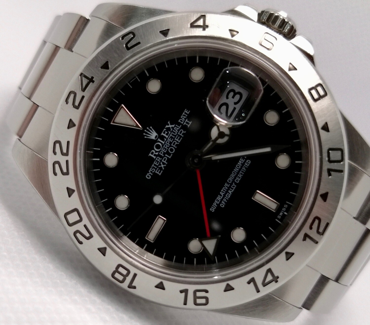 ROLEX EXPLORER 2 &#39;SWISS&#39; ONLY BLACK DIAL REF 16570