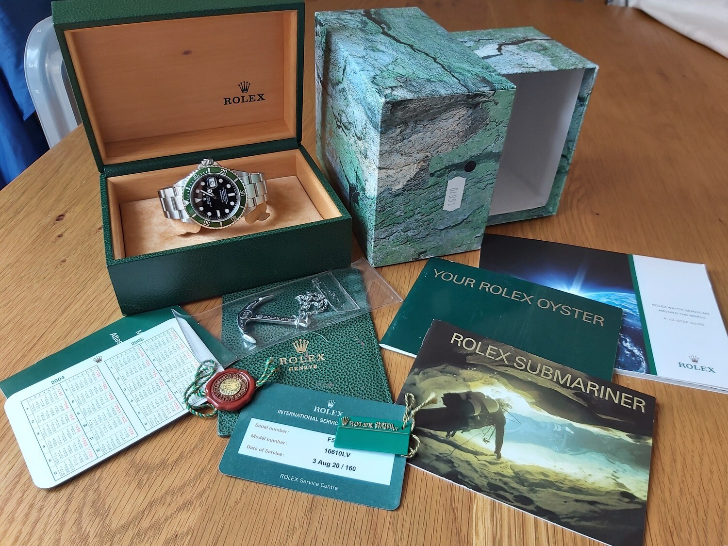 Rolex Submariner 16610LV &#39;Kermit&#39;