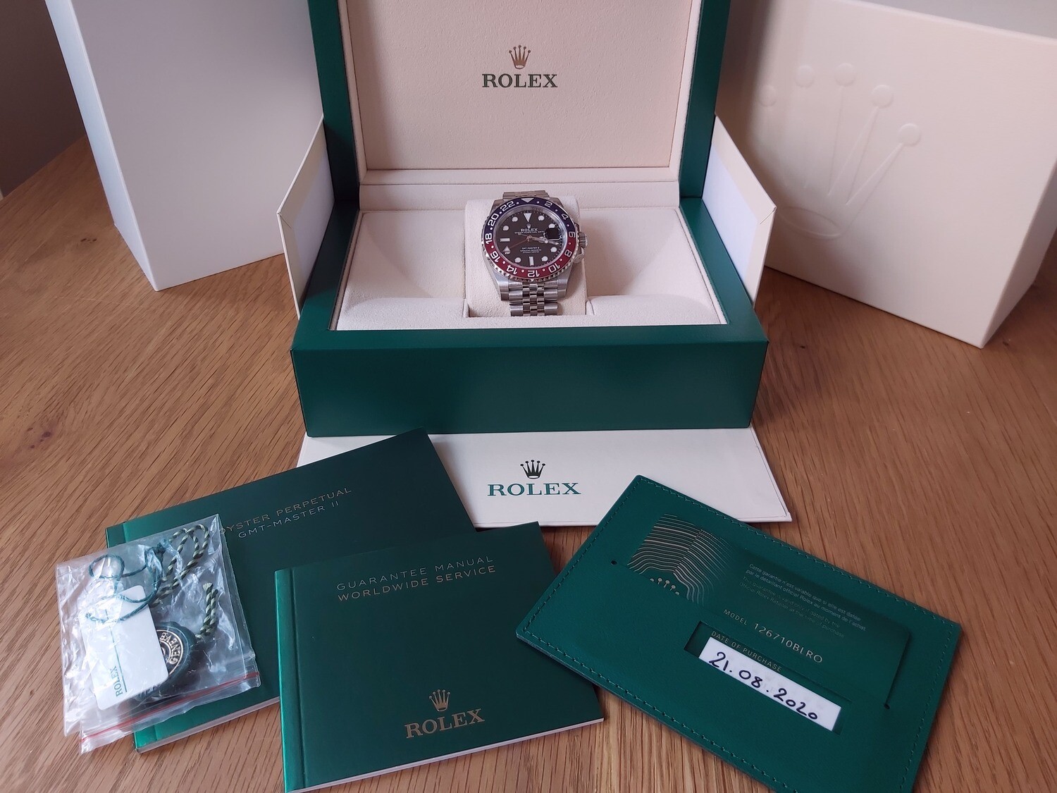 Rolex GMT Master II 126710 BLRO