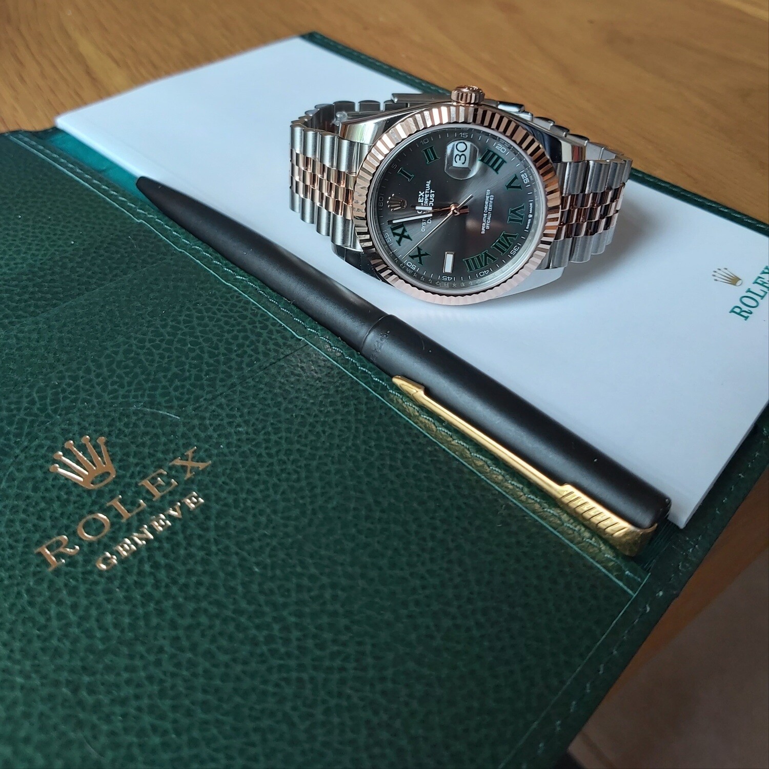 Rolex Datejust 41 126331 Wimbledon Dial