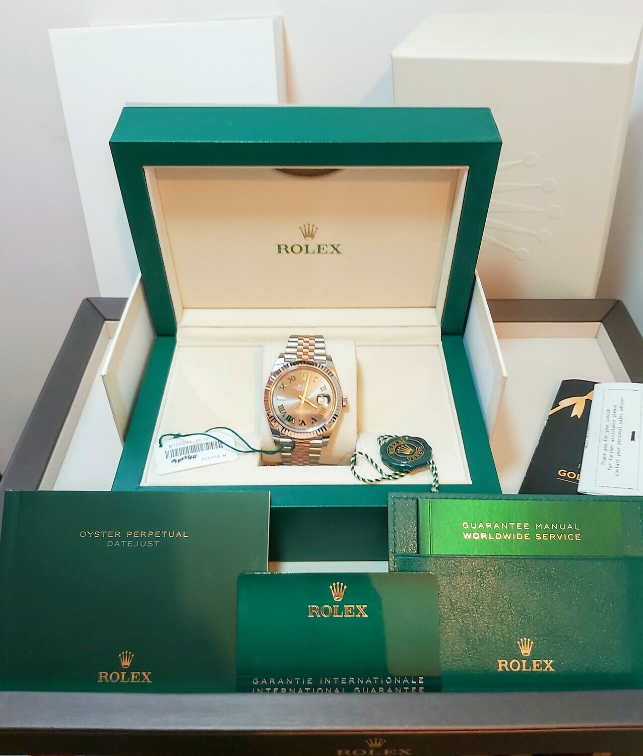 Rolex Datejust 41 126331 Wimbledon Dial
