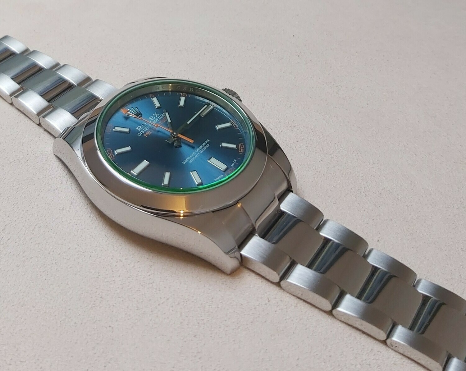 Rolex Milgauss 116400GV Blue Dial