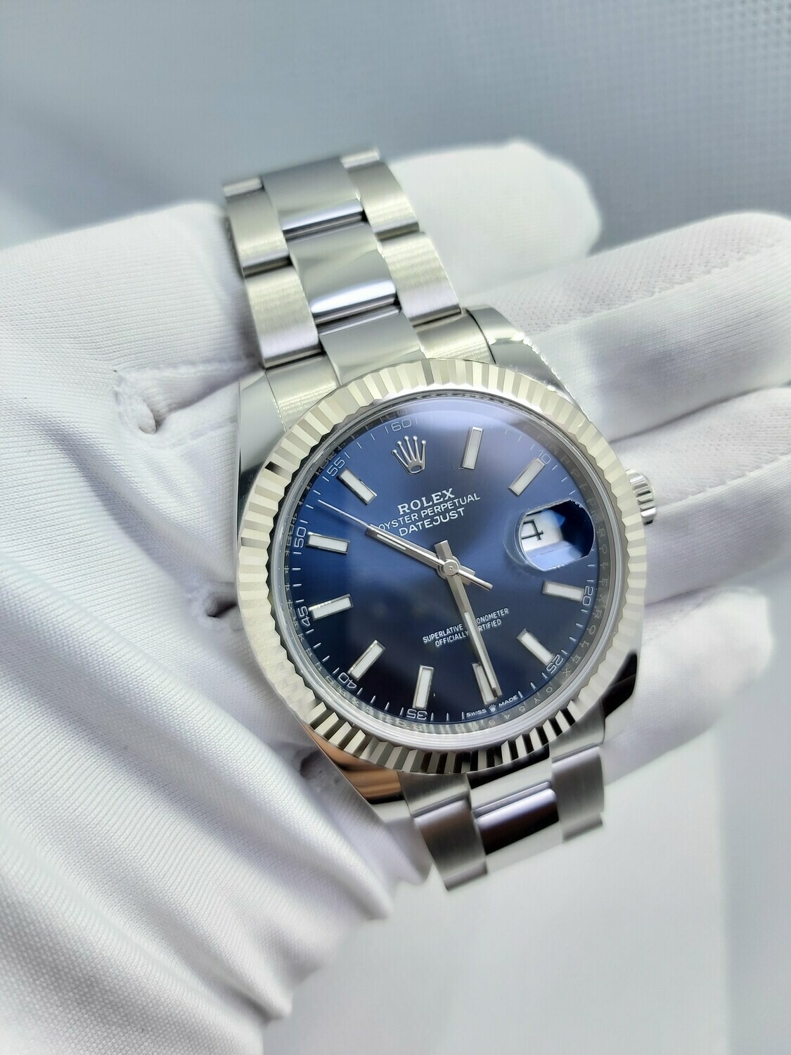 Rolex Datejust 126334 41mm - Blue Dial - Full Set