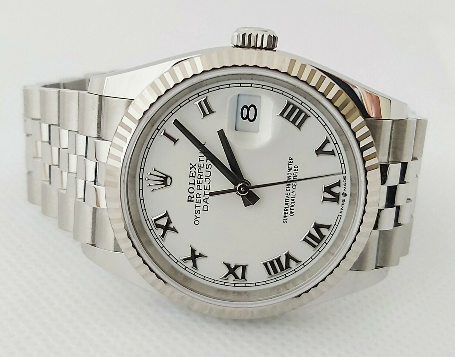 Rolex Datejust 36mm 126234, Full Set, Original receipt