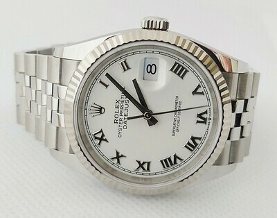 Rolex Datejust 36mm 126234, Full Set, Original receipt