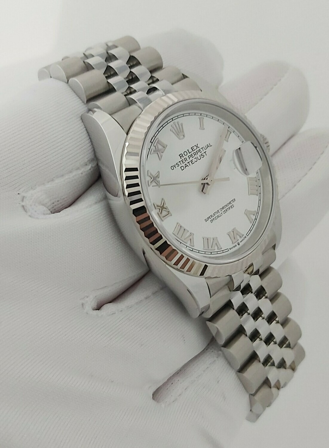 Rolex Datejust 36mm 126234, Full Set, Original receipt