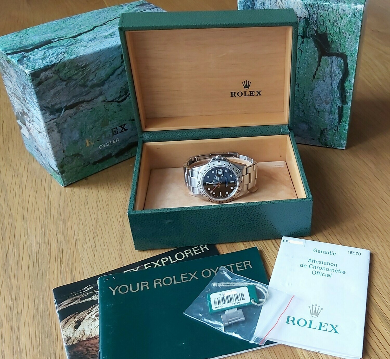 ROLEX EXPLORER 2 16570 - Full Set