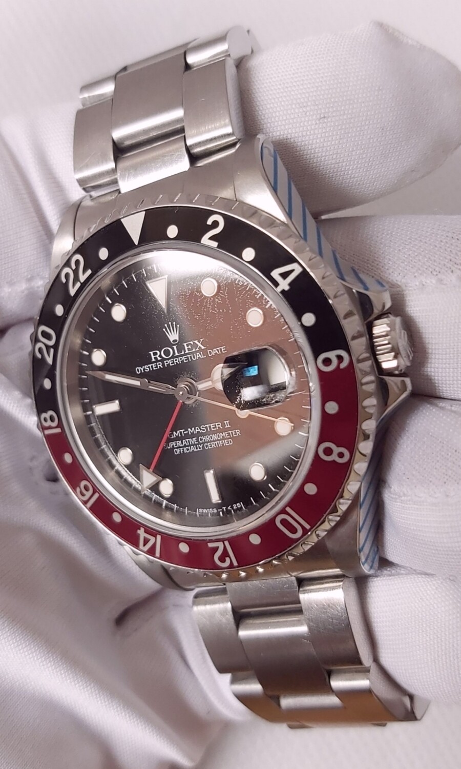 Rolex GMT Master II 16710 Coke, 1994, Complete Set, with recent Rolex Service