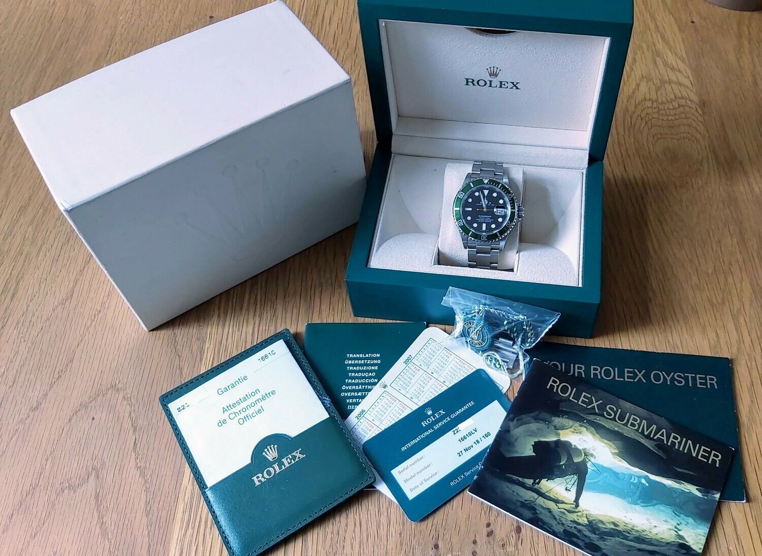 Rolex Submariner 16610LV &#39;Kermit&#39; - 2006