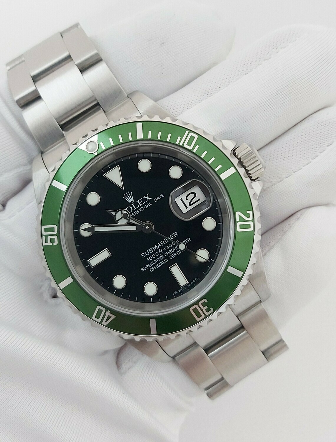 Rolex Submariner 16610LV &#39;Kermit&#39; - 2006