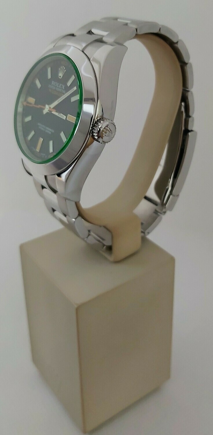 Rolex Milgauss 116400GV, 2010 - Black Dial - Full Set