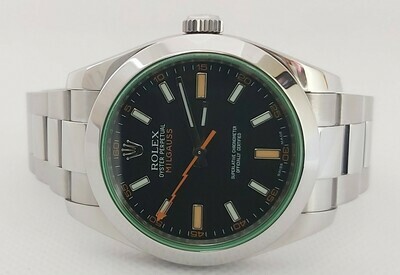 Rolex Milgauss 116400GV, 2010 - Black Dial - Full Set