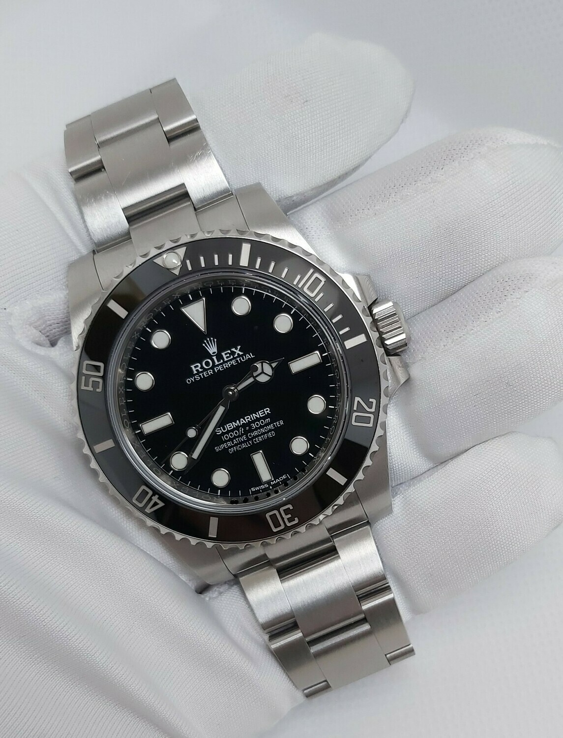 Rolex Submariner 114060, 2019 full set