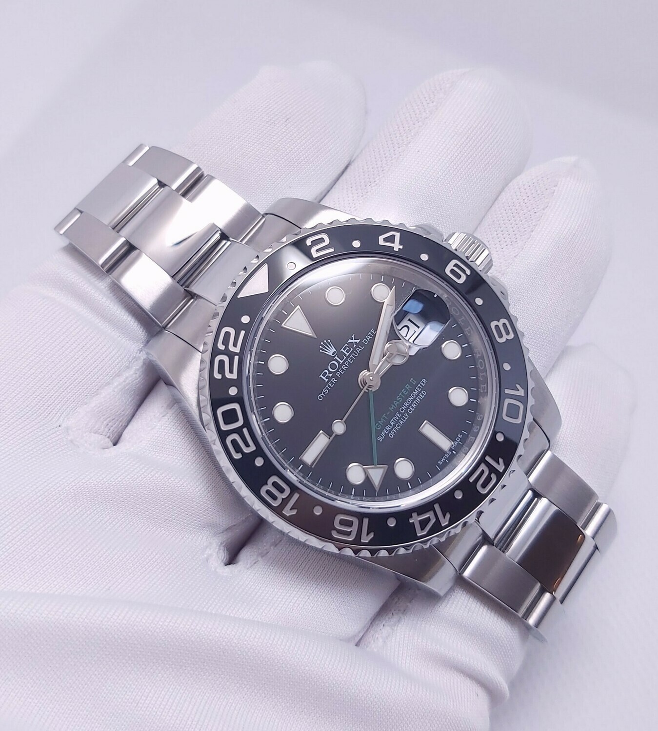 Rolex GMT Master II 116710LN - 2015 with 1 Year Rolex warranty left