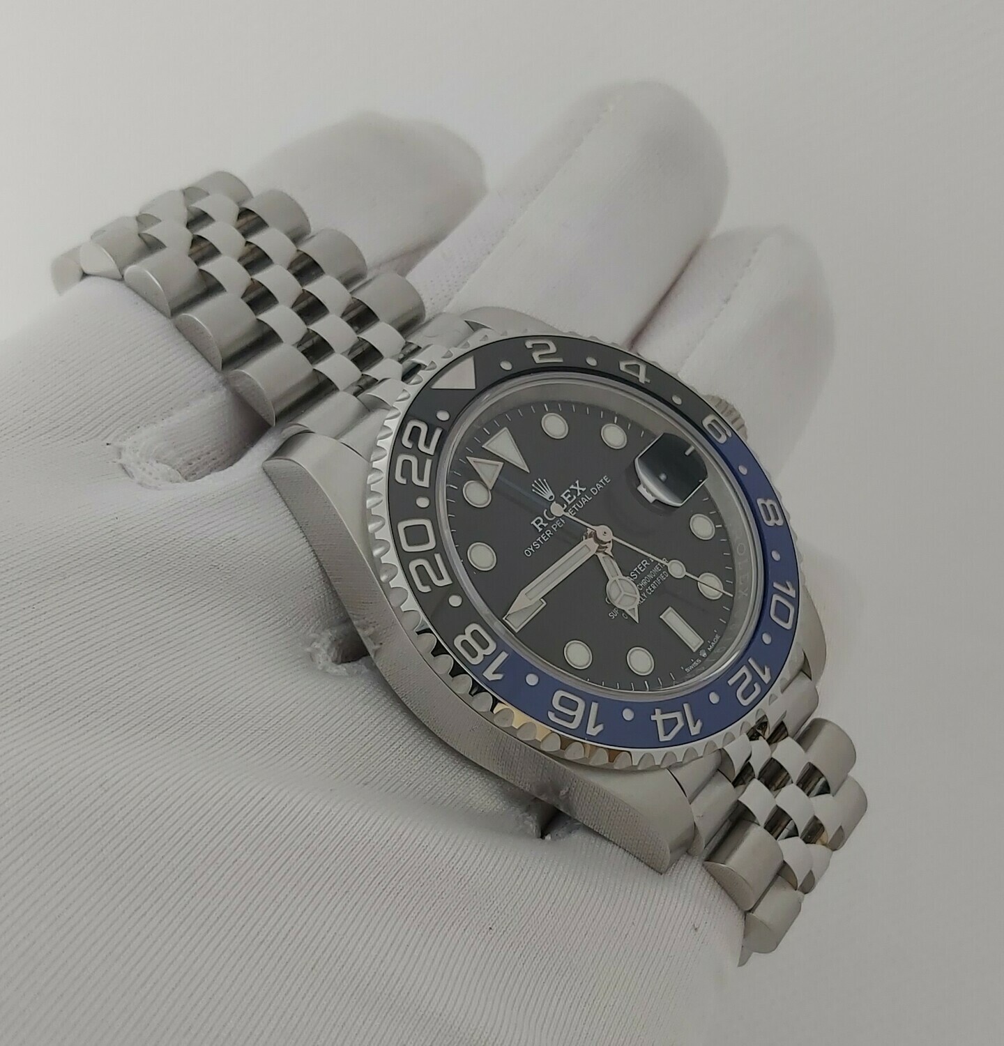 Rolex GMT Master II 126710BLNR (Batgirl), Full Set, New &amp; Unworn