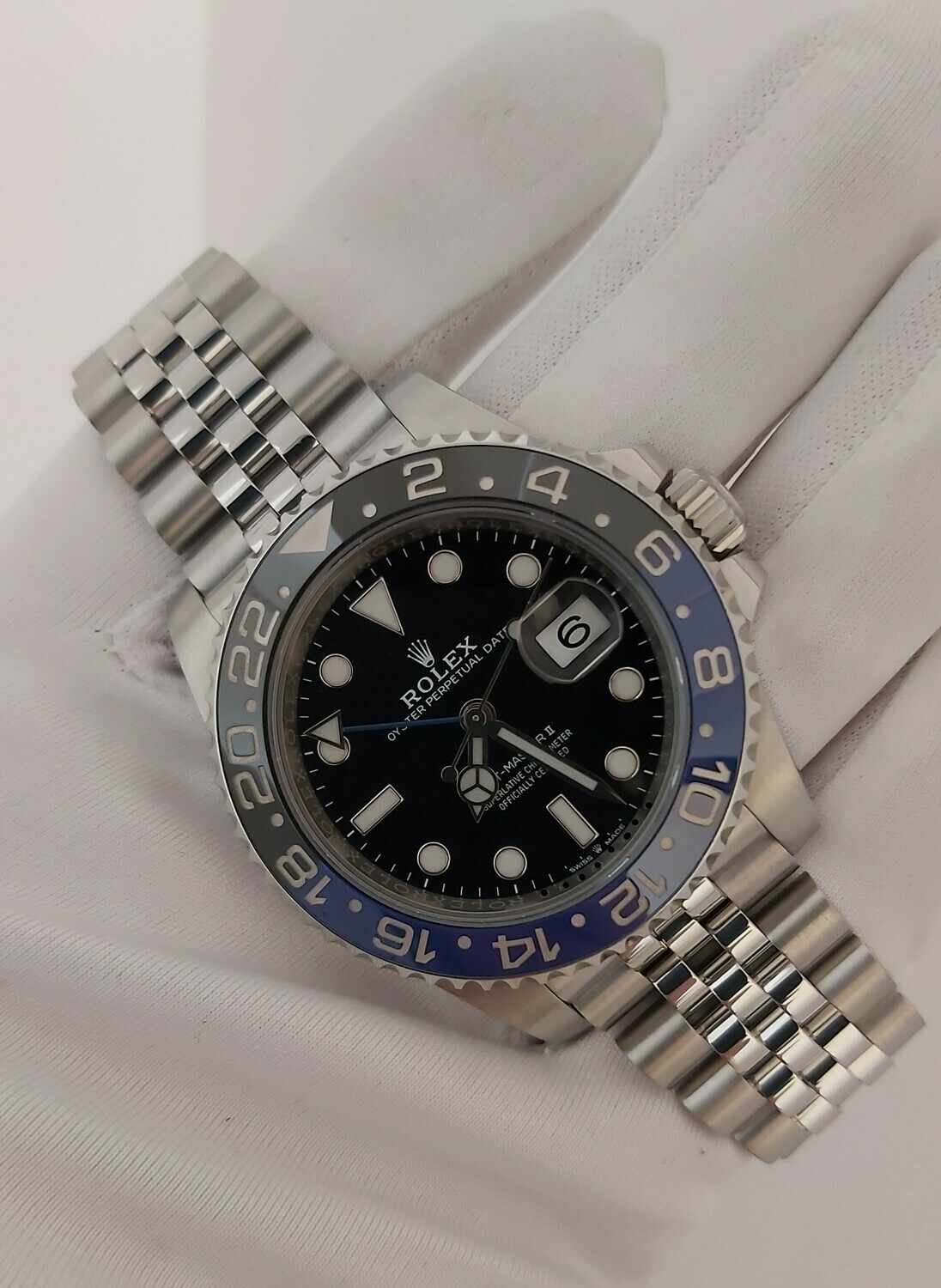 GMT Master II 126710BLNR (Batgirl), Full Set, Like New
