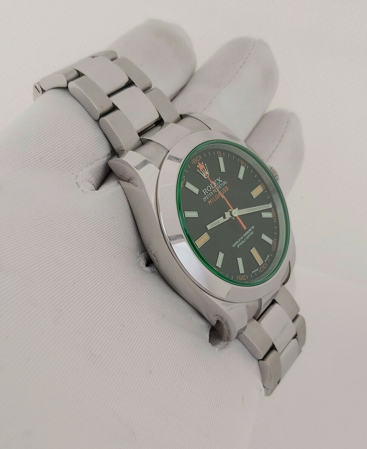 Rolex Milgauss 116400GV, 2020 - Black Dial - Full Set Unworn