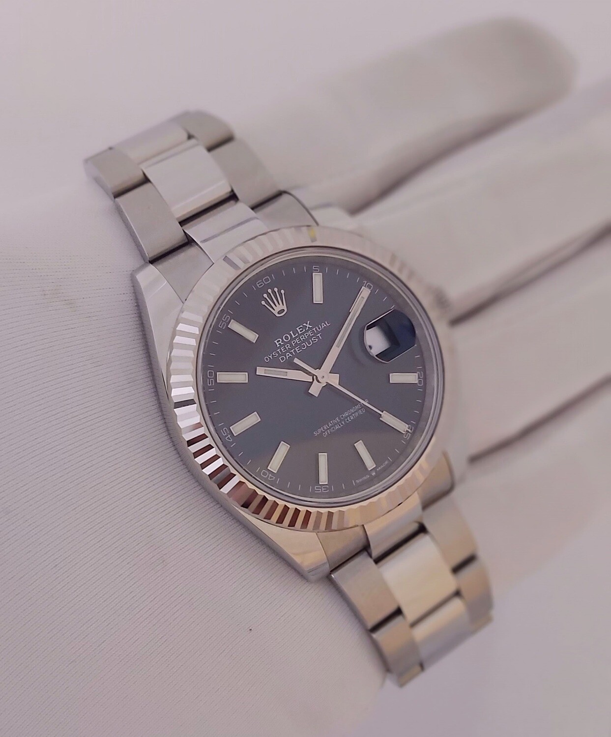 Rolex Datejust 126334 - 41mm Blue Dial - Full Set Dec 2020
