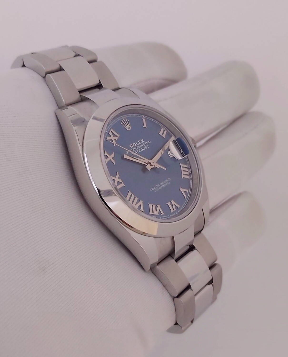 Rolex Datejust 126300 - 41mm Azzuro Blue Dial - Full Set 2021 - New &amp; Unworn