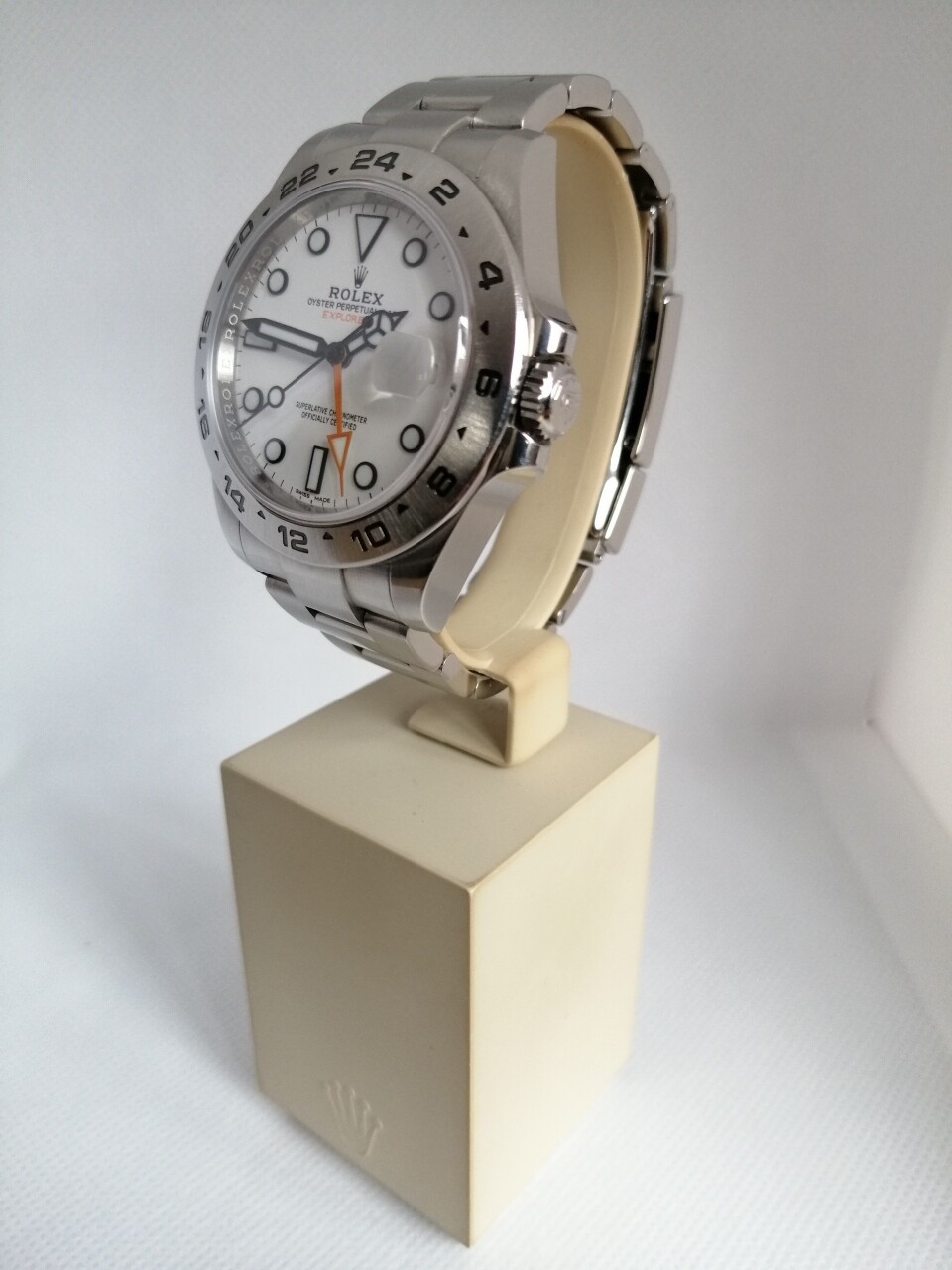 Rolex Explorer II 216570 White Dial 2016 - Full Set