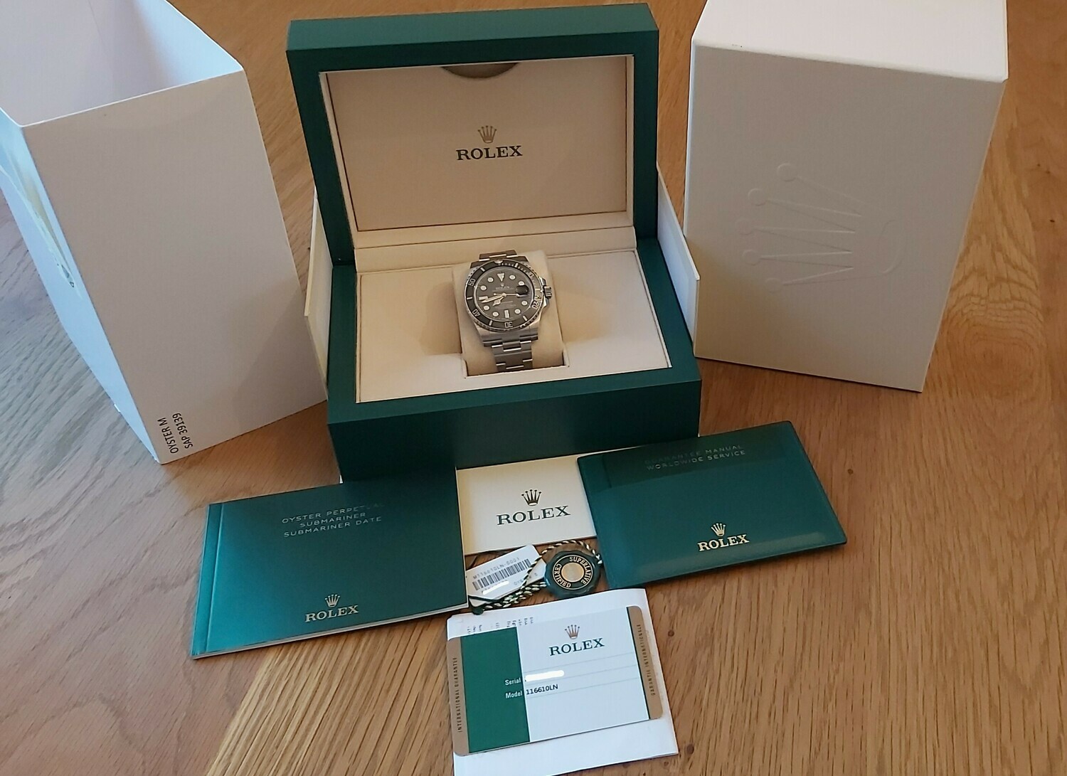Rolex Submariner 116610LN - Full Set - 2017 - Original receipt included
