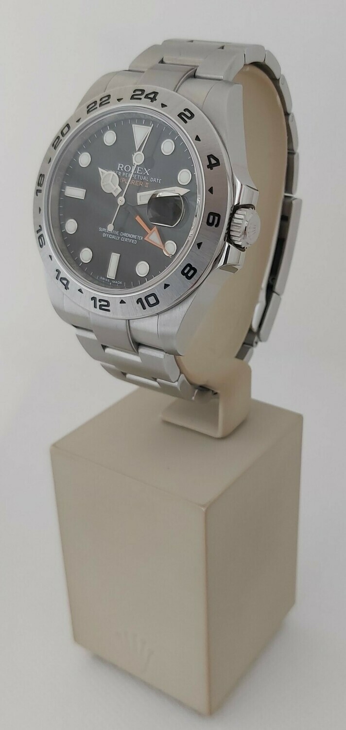Rolex Explorer II 216570 - 2018 - Full Set, Original Receipt