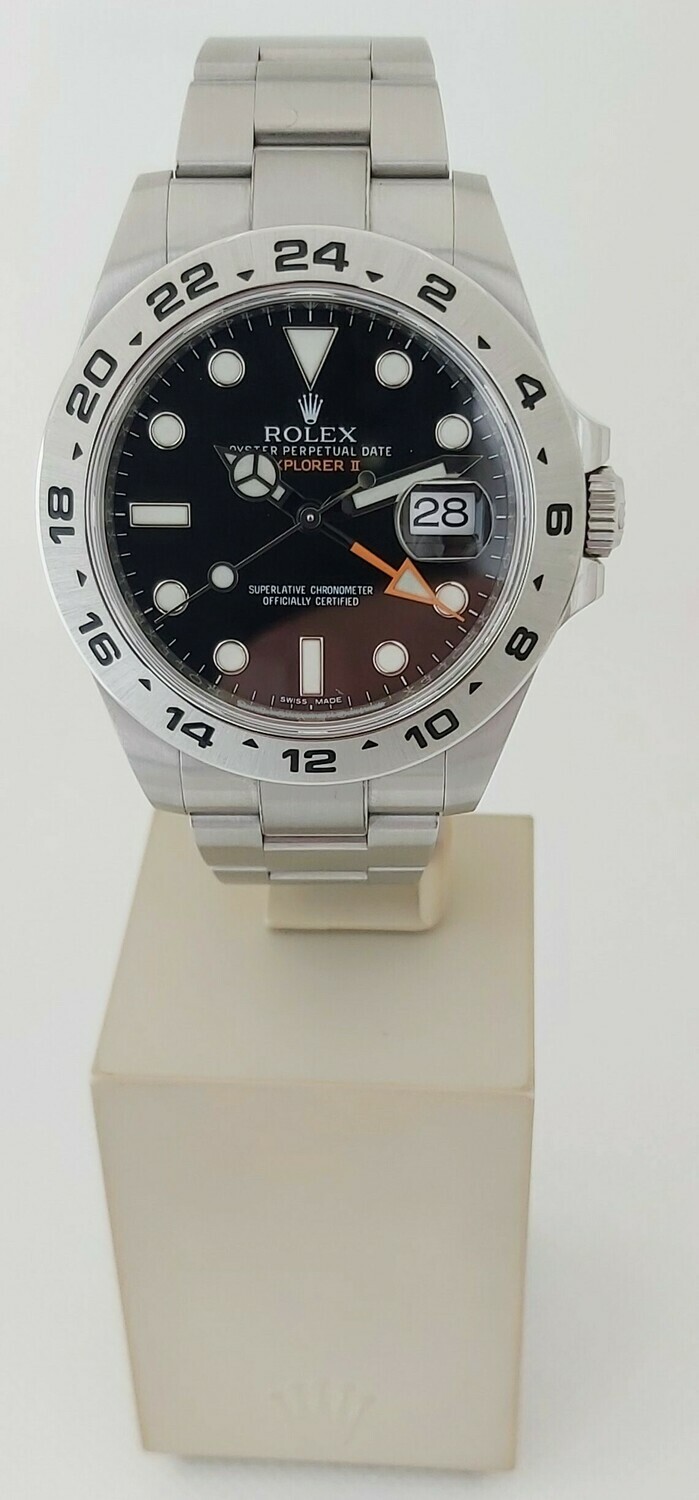 Rolex Explorer II 216570 - 2018 - Full Set, Original Receipt