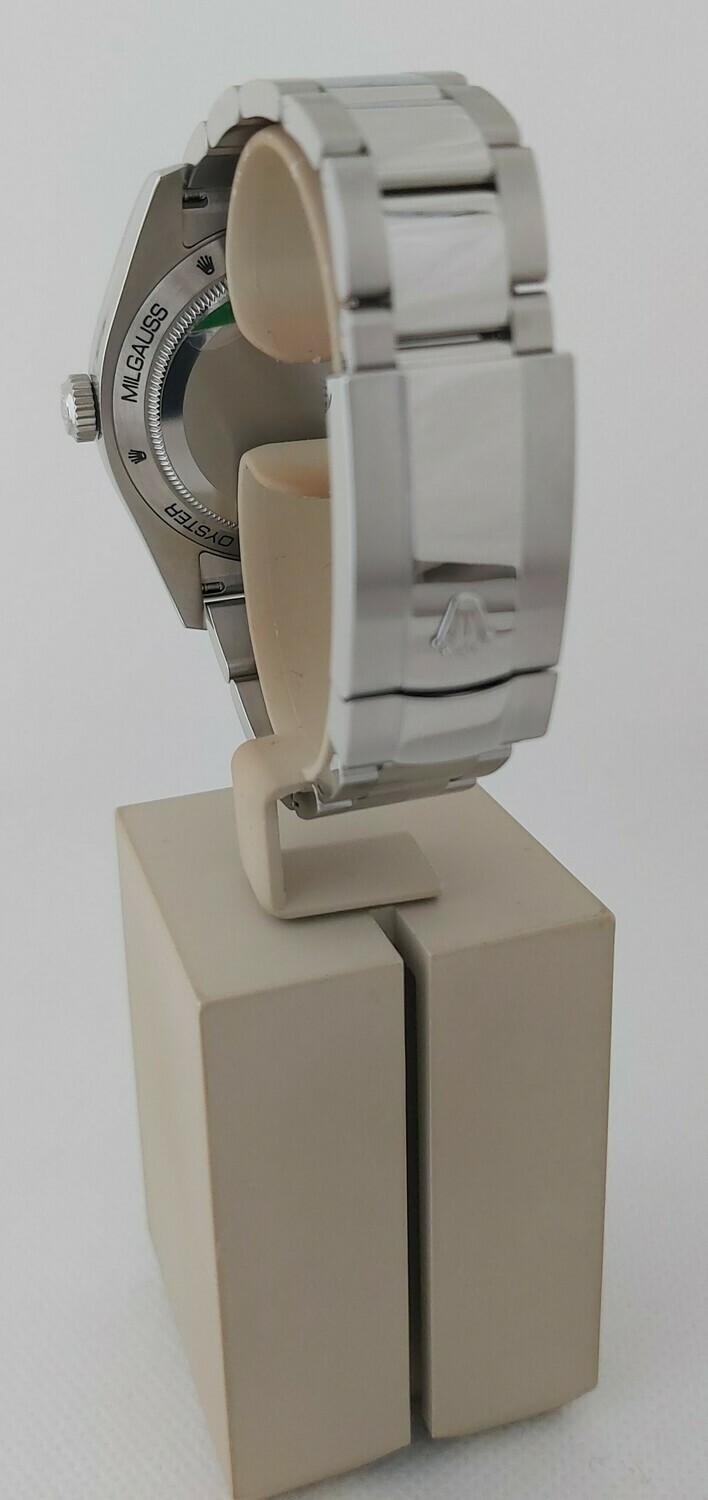 Rolex Milgauss 116400GV, 2021 Excellent Condition Full Set
