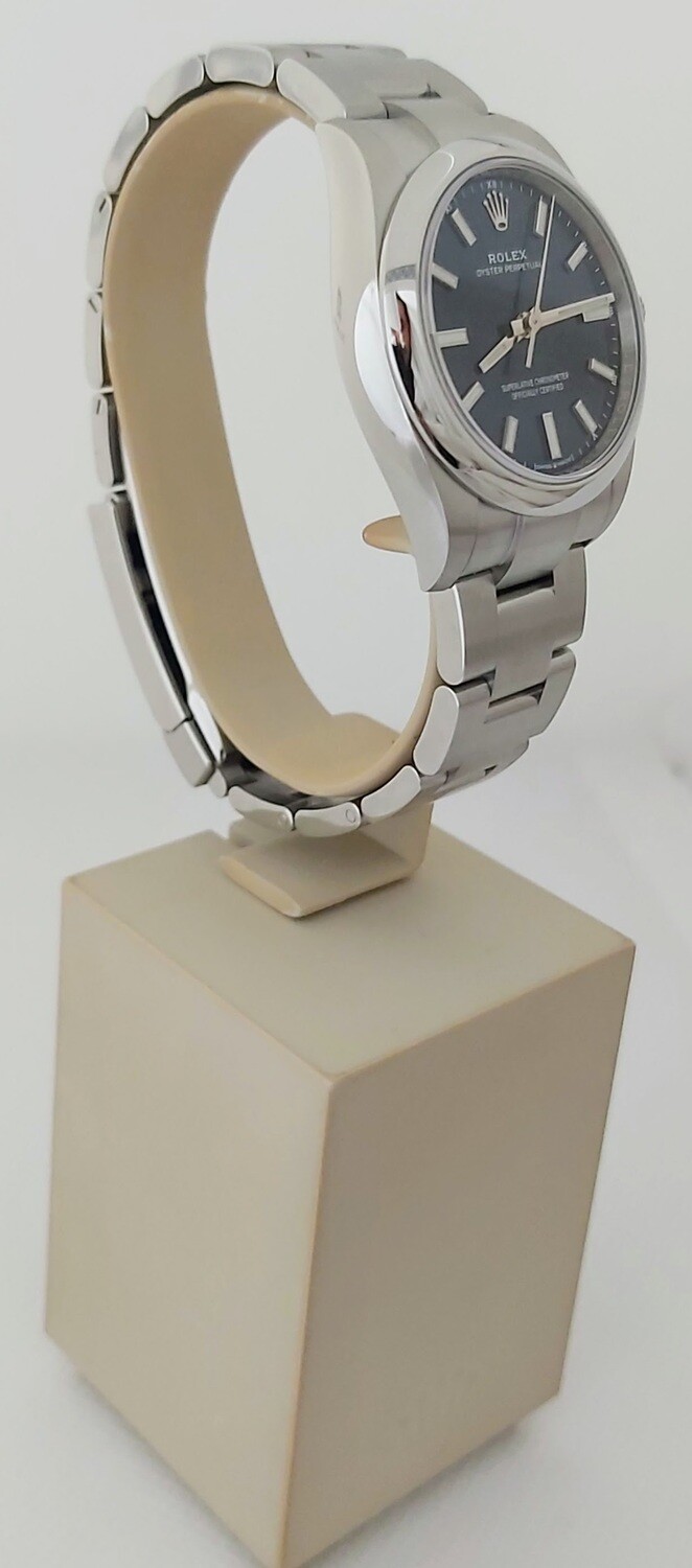 Rolex Oyster Perpetual 124200 - 34mm Blue - 2021 New &amp; Unworn