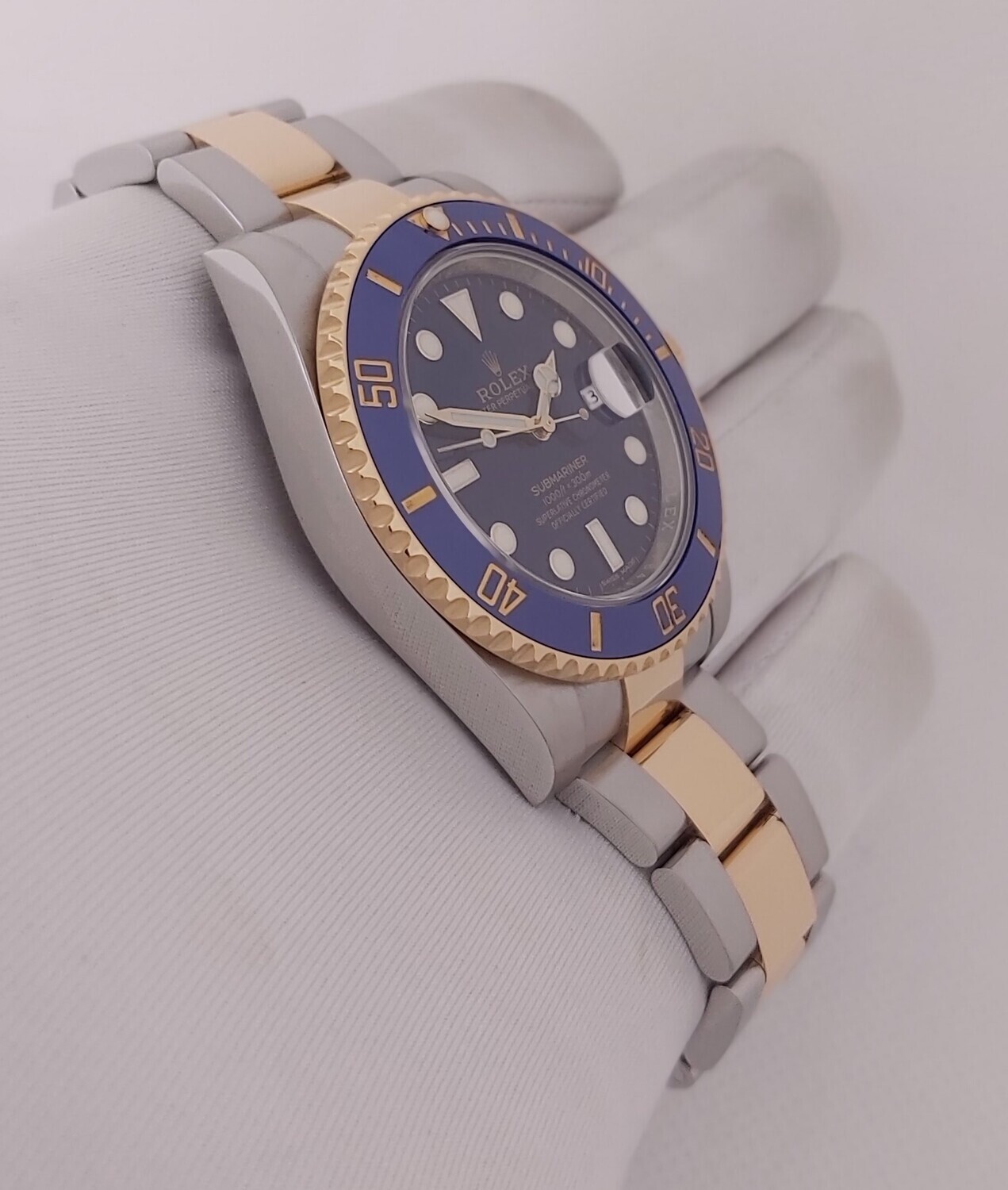Rolex Submariner 116613LB Bluesy - 2019 - Full Set