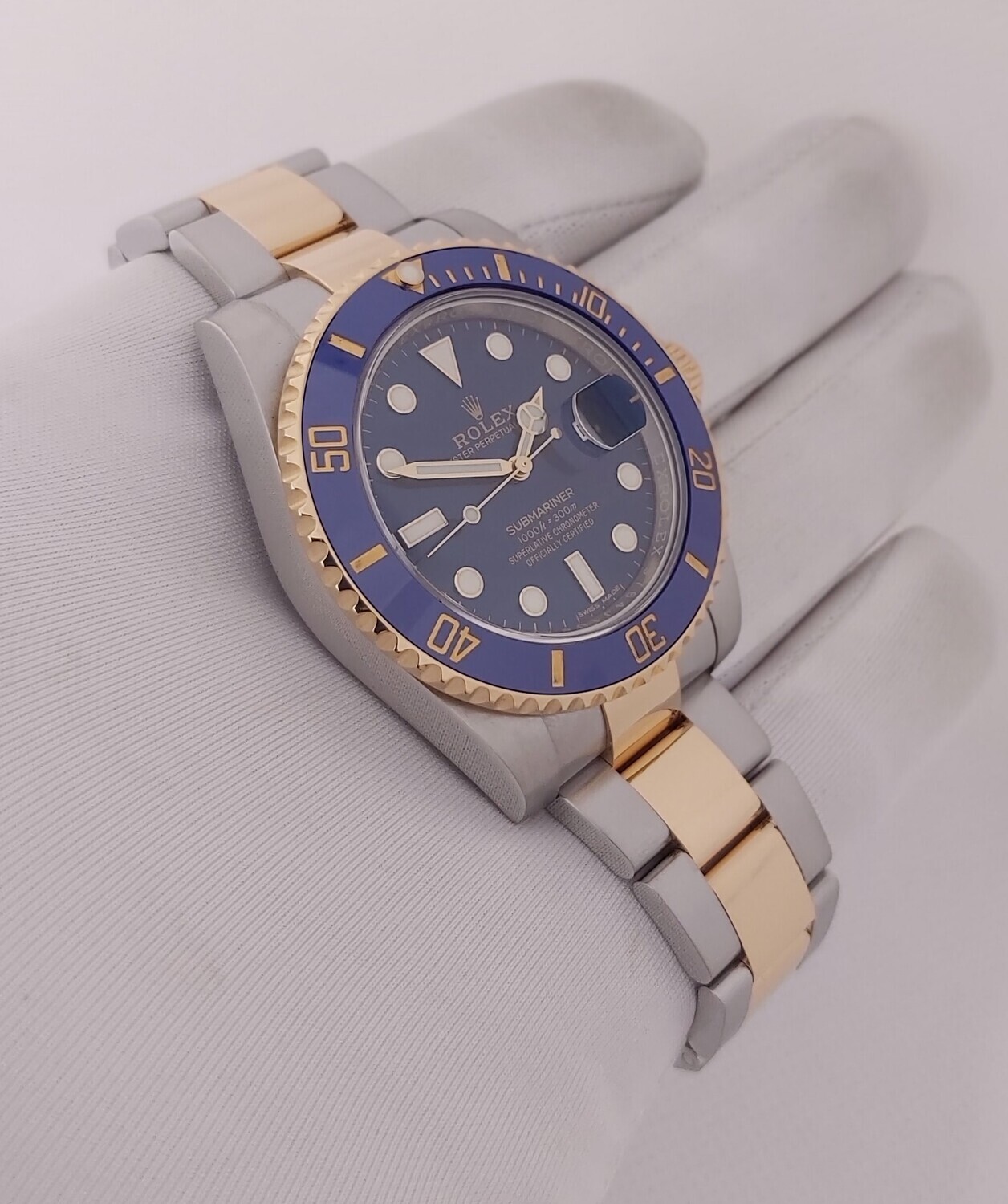 Rolex Submariner 116613LB Bluesy - 2019 - Full Set
