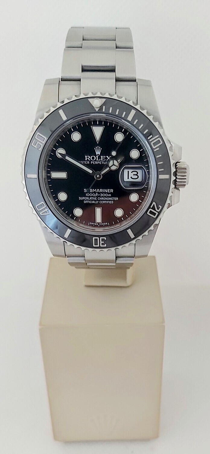 Rolex Submariner 116610LN - Full Set - 2017 - Bucherer receipt included