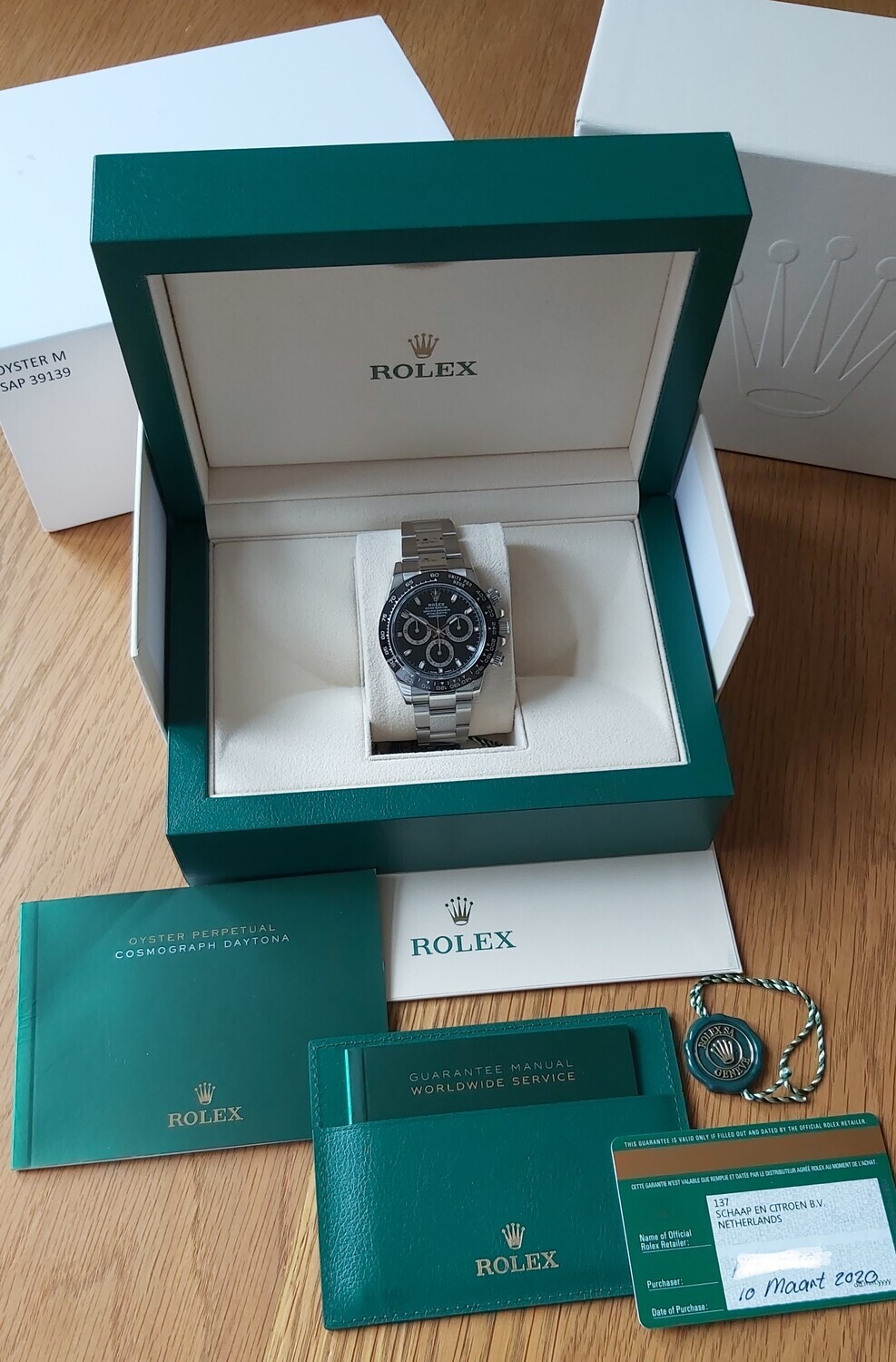 Rolex Daytona 116500LN - 2020 - Full Set - Excellent Condition