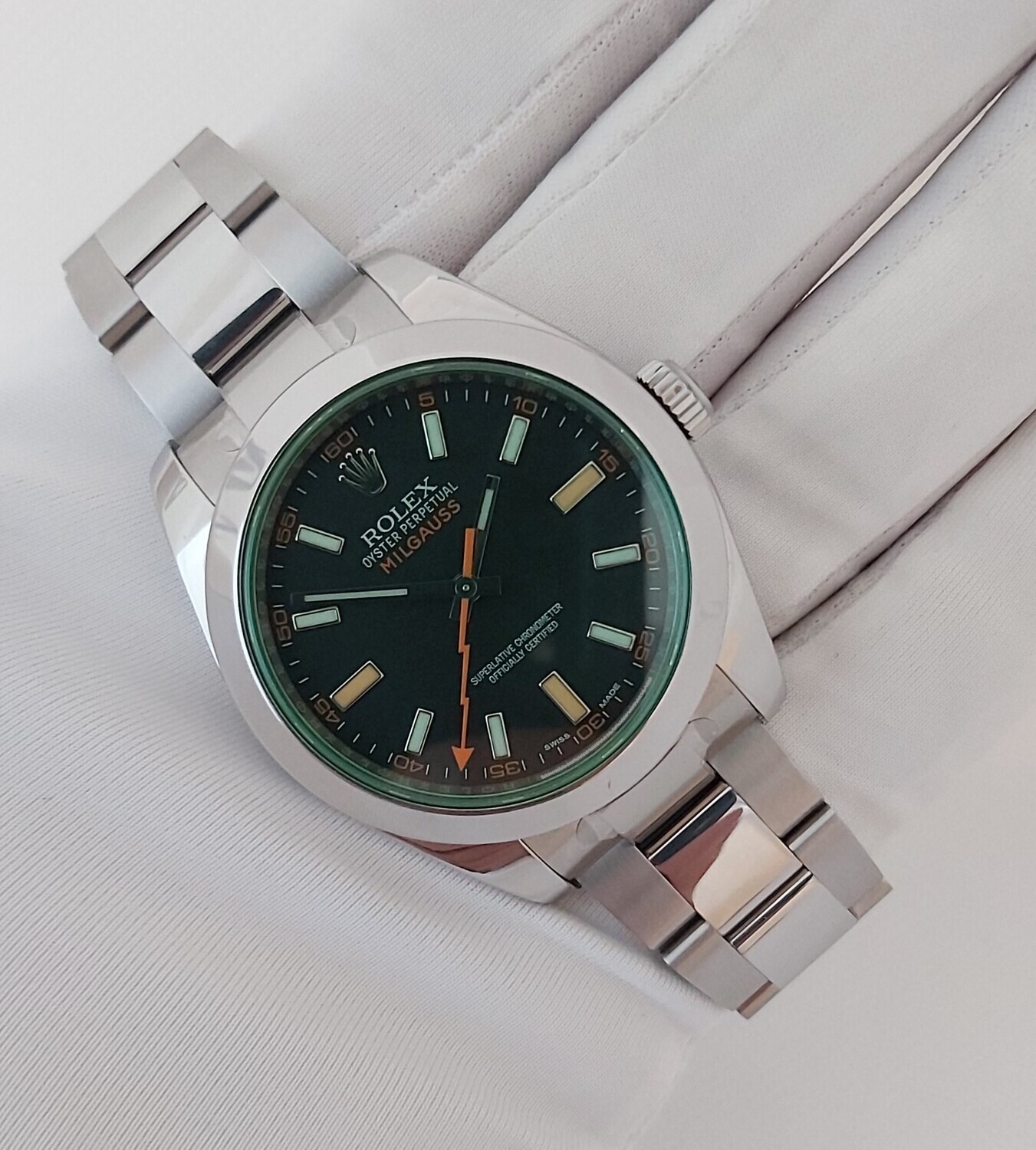 Rolex Milgauss 116400GV, 2019 Excellent Condition