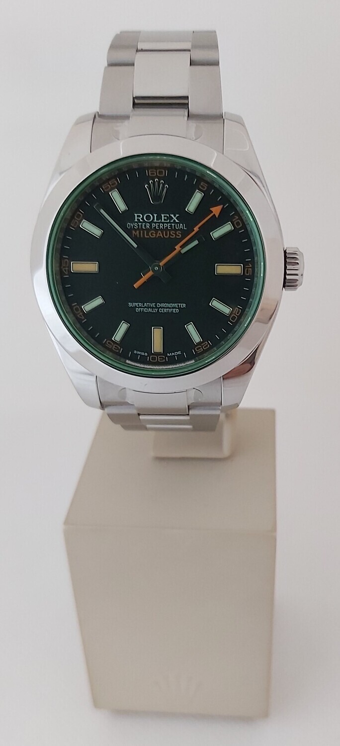 Rolex Milgauss 116400GV, 2019 Excellent Condition