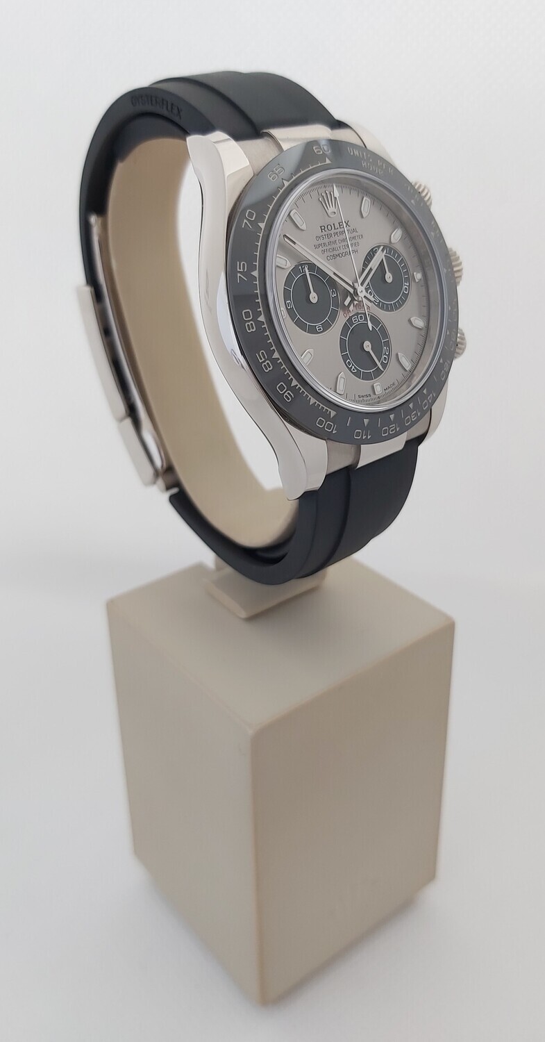 Rolex Daytona 116519LN - White Gold &amp; Grey Dial - 2020 Full Set - Exceptional Condition