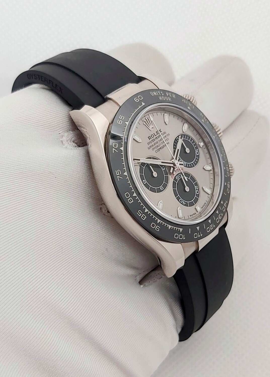 Rolex Daytona 116519LN - White Gold &amp; Grey Dial - 2020 Full Set - Exceptional Condition