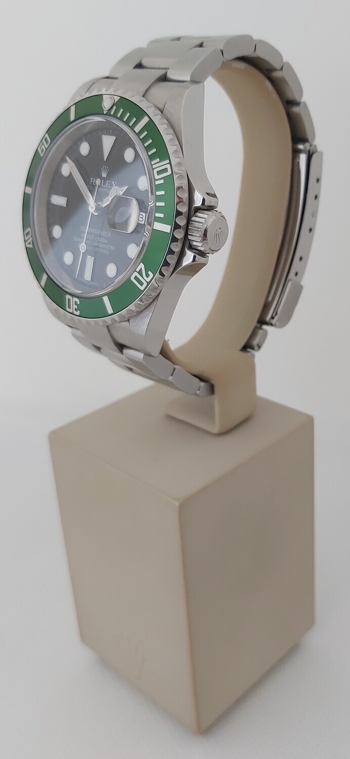 Rolex Submariner 16610LV Kermit - 2008 Full Set