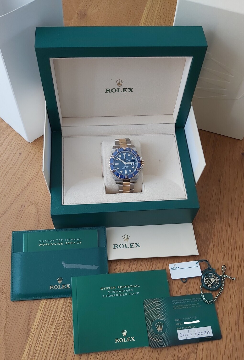 Rolex Submariner 126613LB - 2020 Full Set - Excellent Condition
