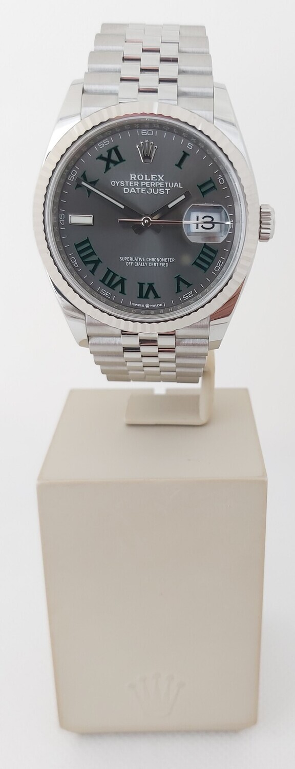 Rolex Datejust 126234 36mm - 2021 Wimbledon Dial - Full Set